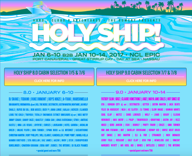 Holyship! 2017 poster