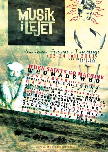 Musik i Lejet 2011 poster