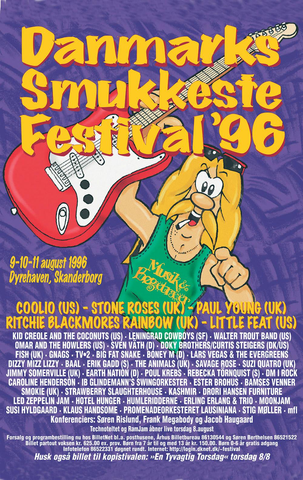 Smukfest 1996 poster
