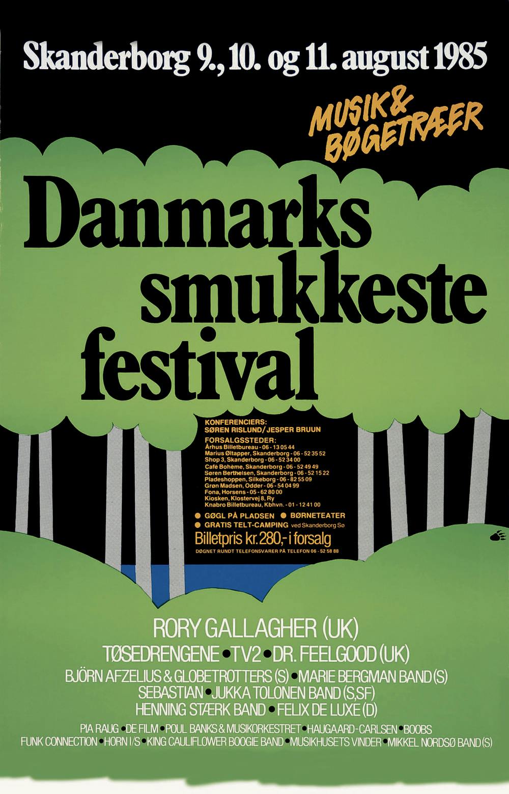 Smukfest 1985 poster