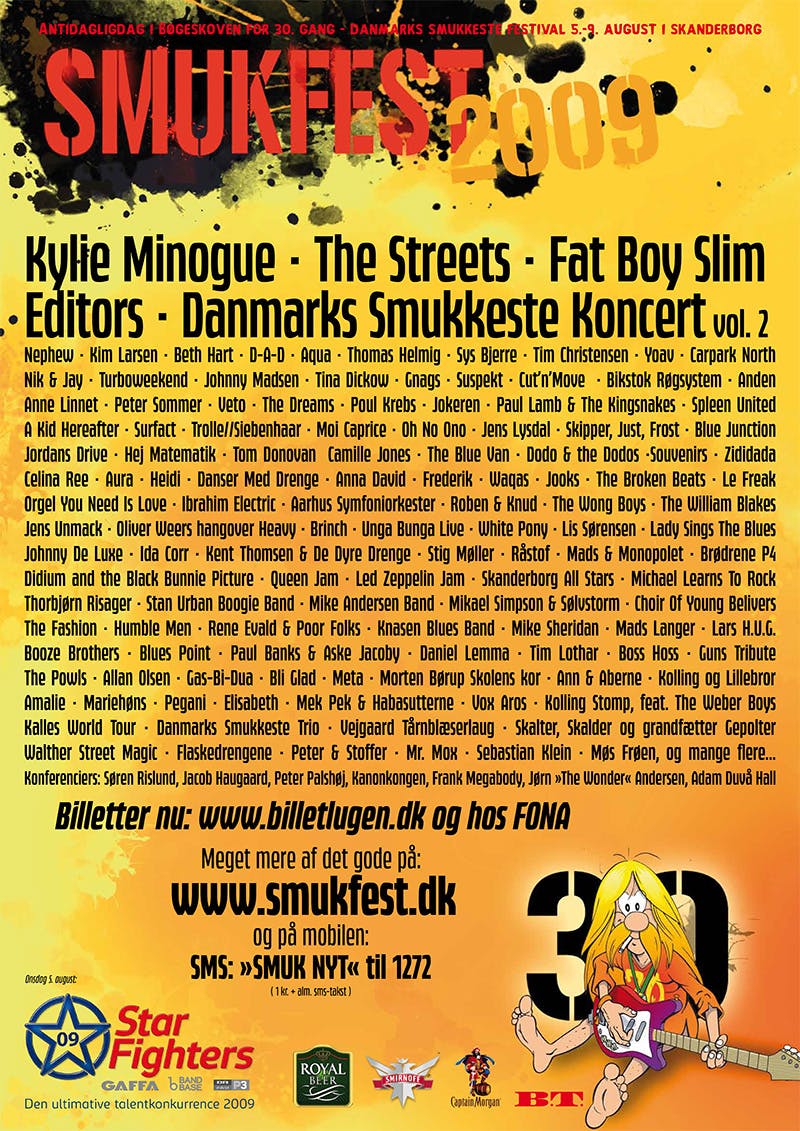 Smukfest 2009 poster