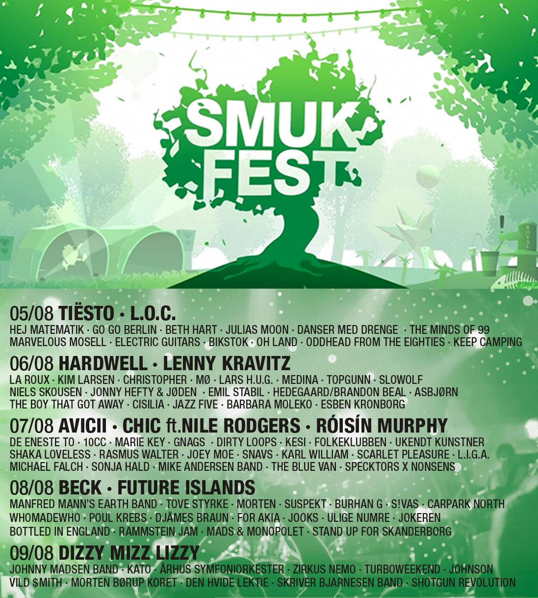 Smukfest 2015 poster