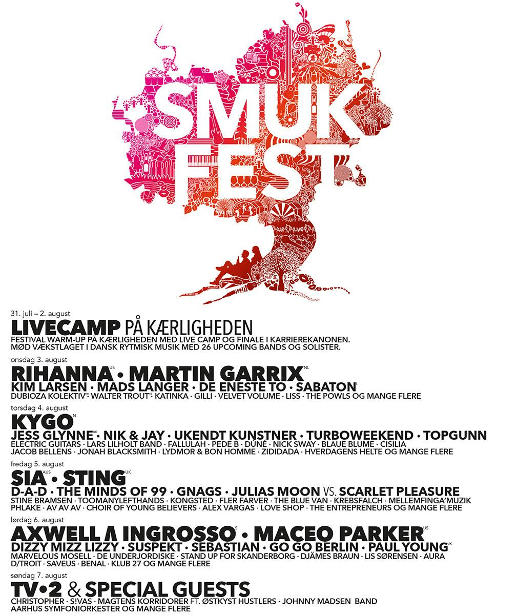 Smukfest 2016 poster