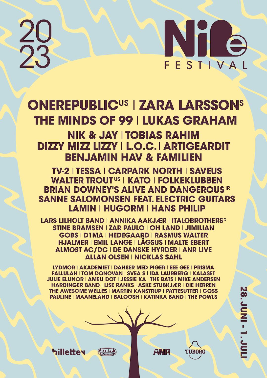 Nibe festival 2023 poster