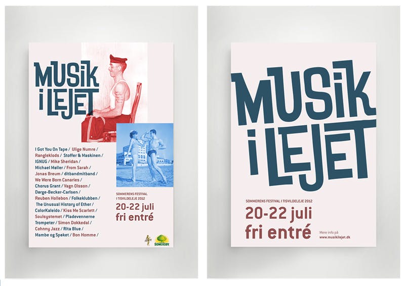 Musik i Lejet 2012 poster