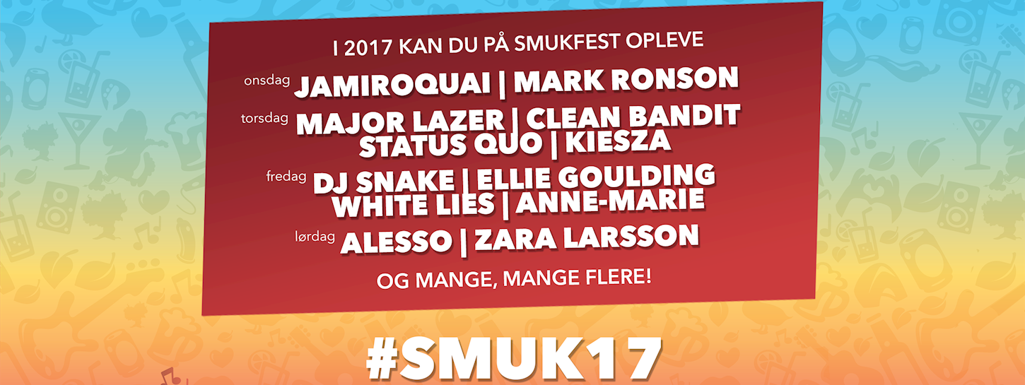 Smukfest 2017 poster