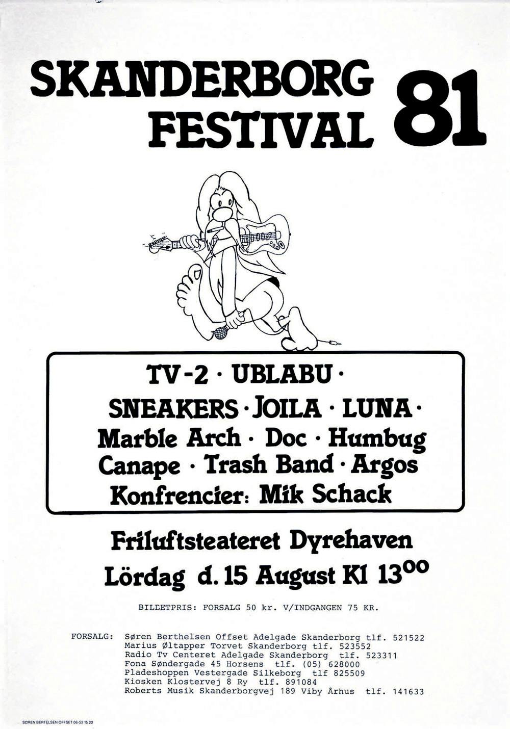 Smukfest 1981 poster