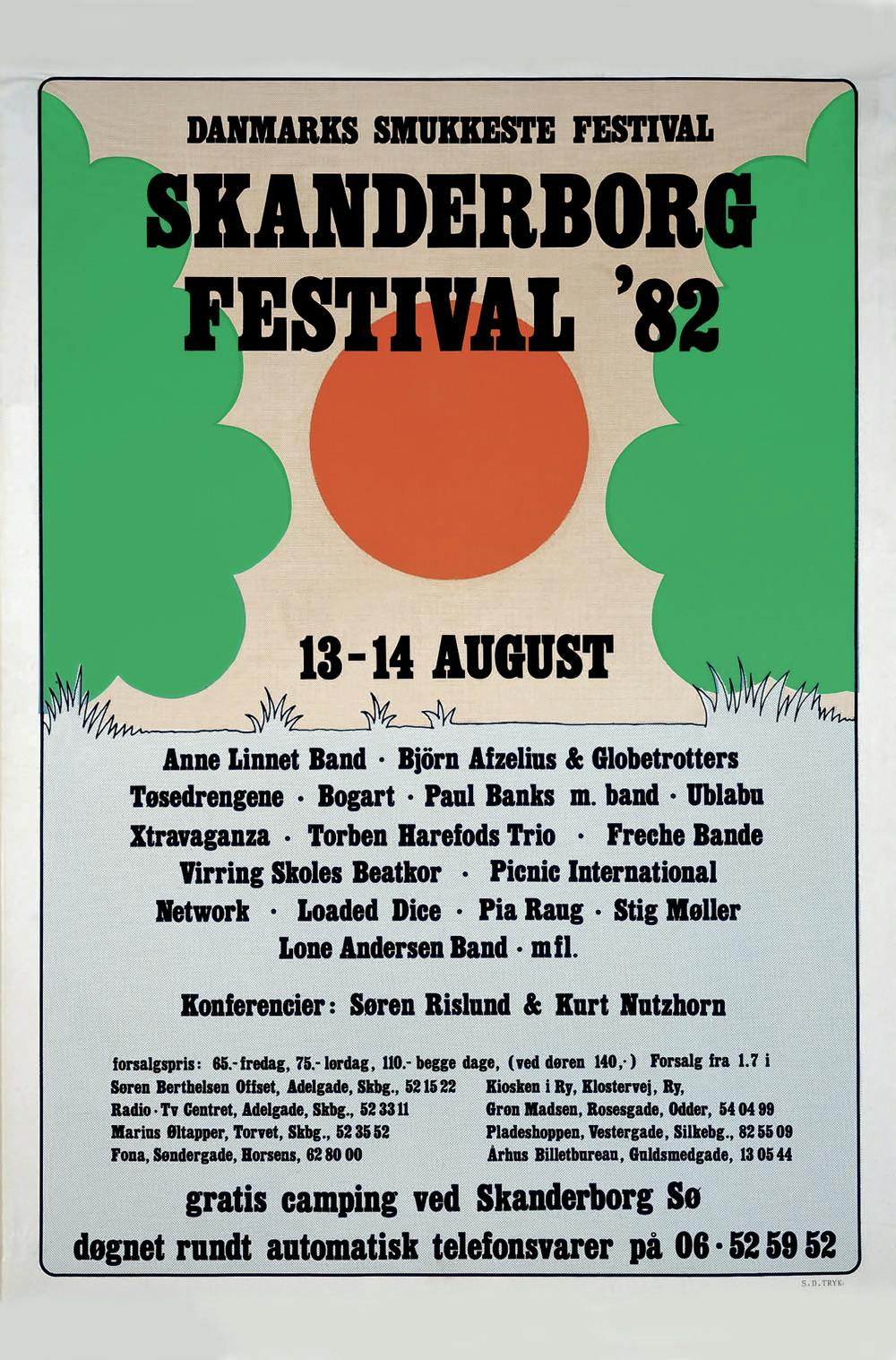 Smukfest 1982 poster