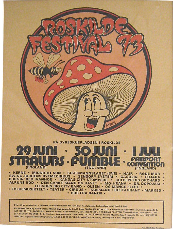 Roskilde Festival 1973 poster