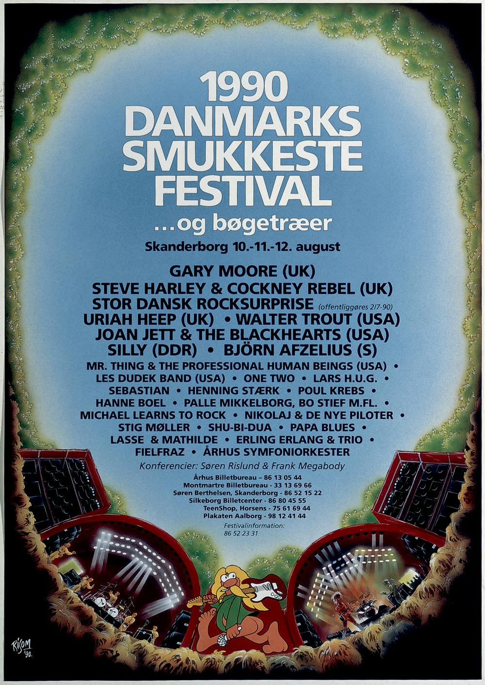 Smukfest 1990 poster