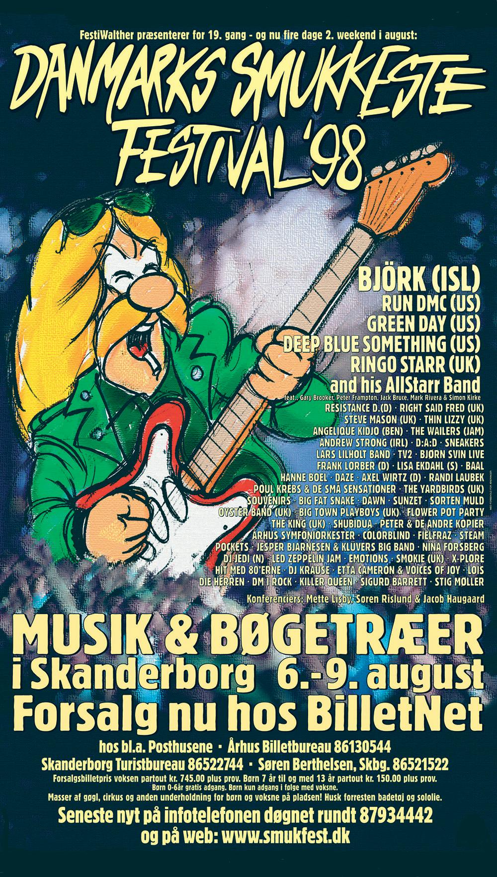 Smukfest 1998 poster