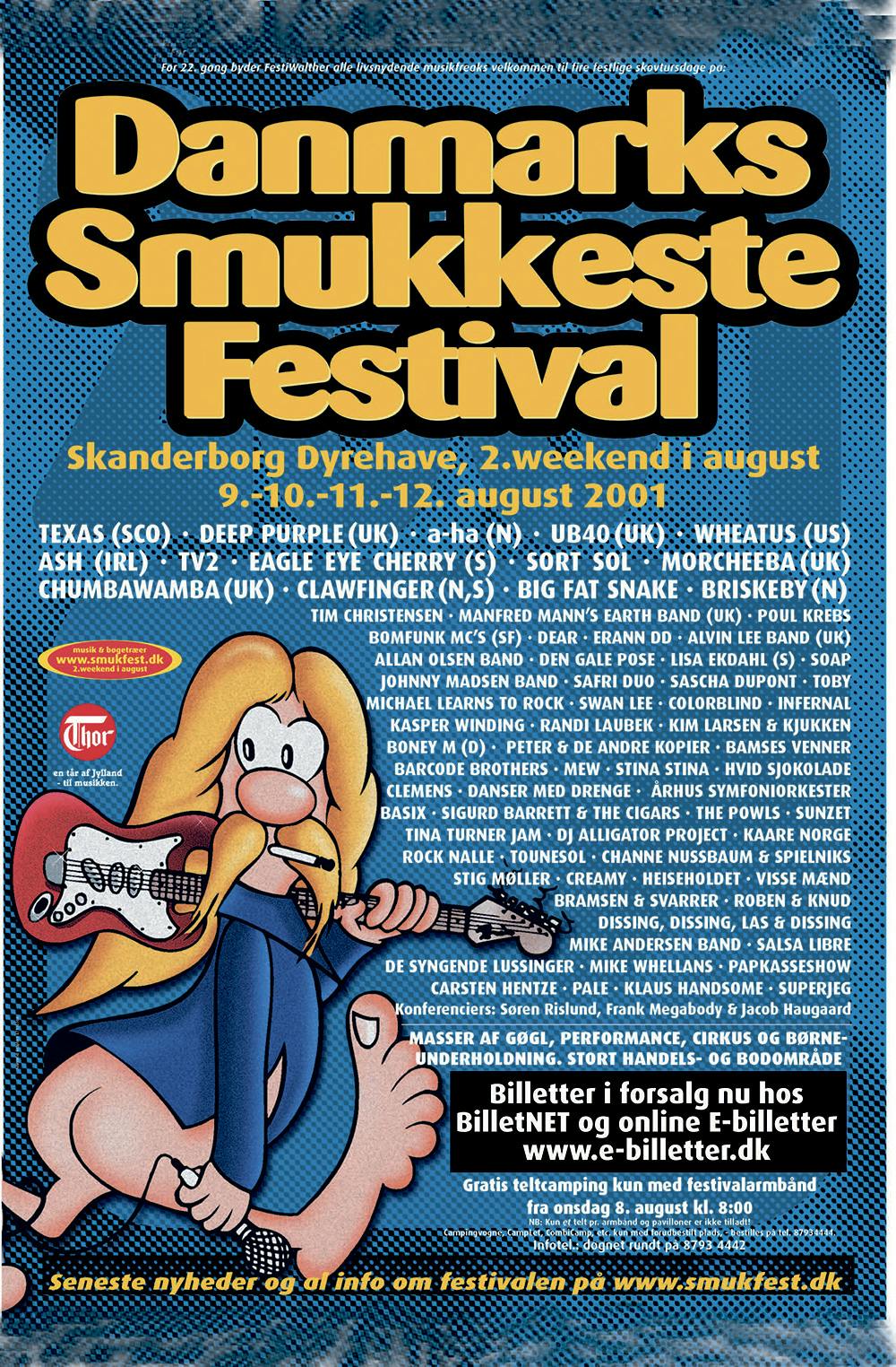 Smukfest 2001 poster