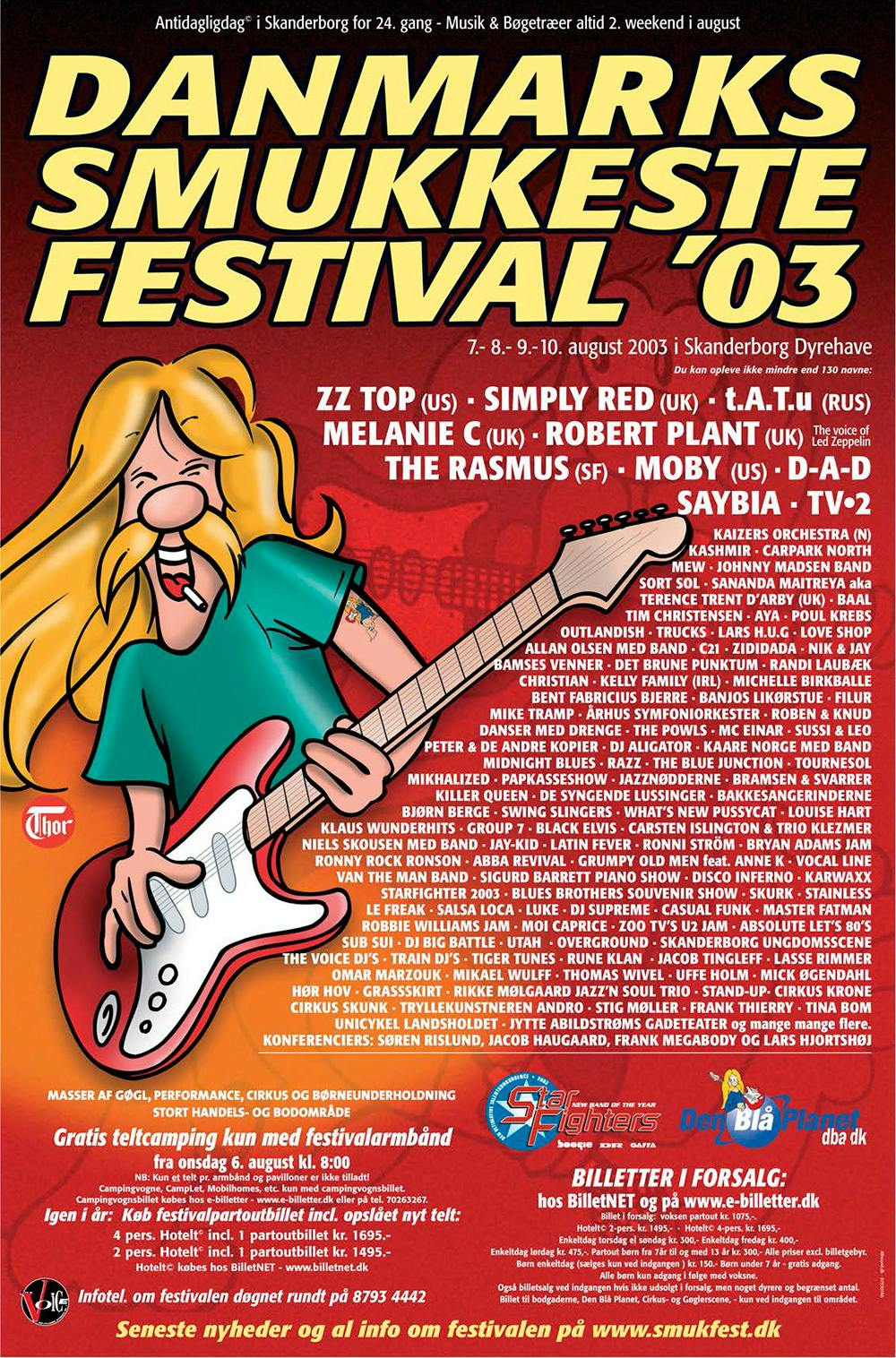 Smukfest 2003 poster