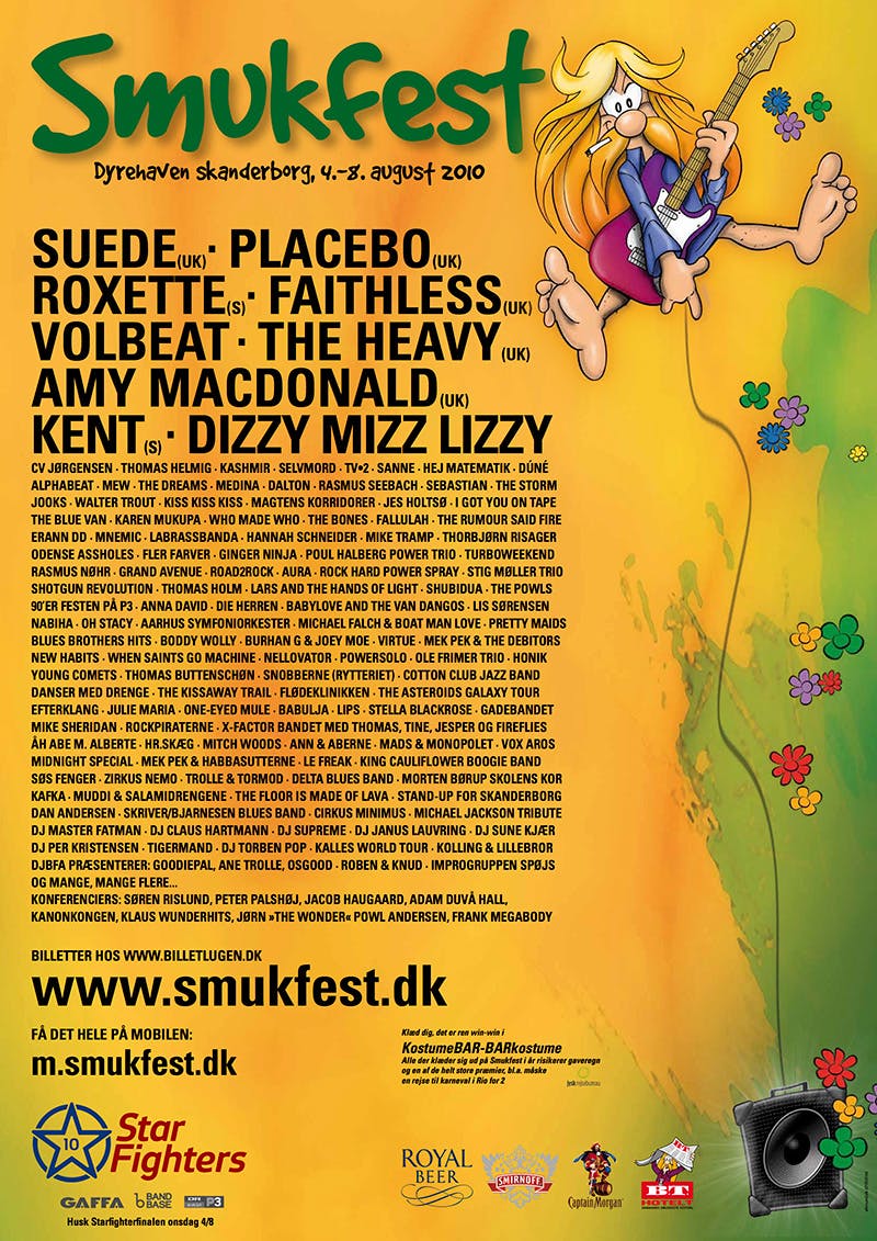Smukfest 2010 poster