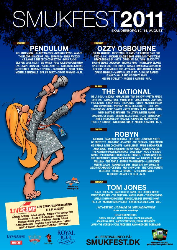 Smukfest 2011 poster