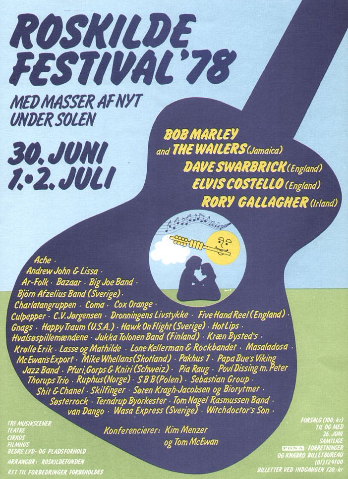 Roskilde Festival 1978 poster
