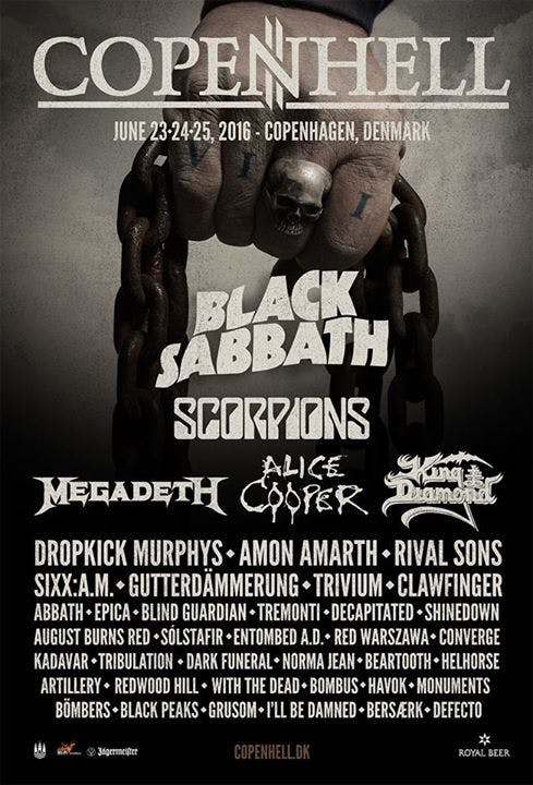 Copenhell 2016 poster
