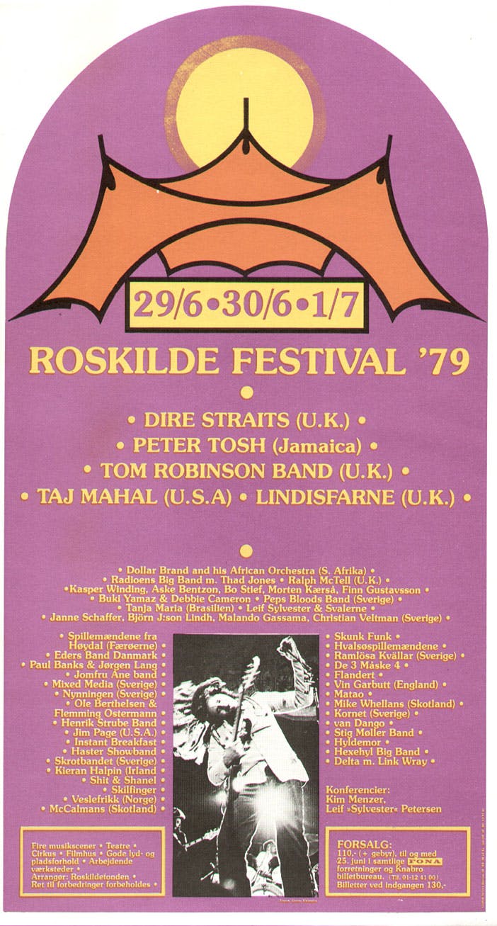 Roskilde Festival 1979 poster