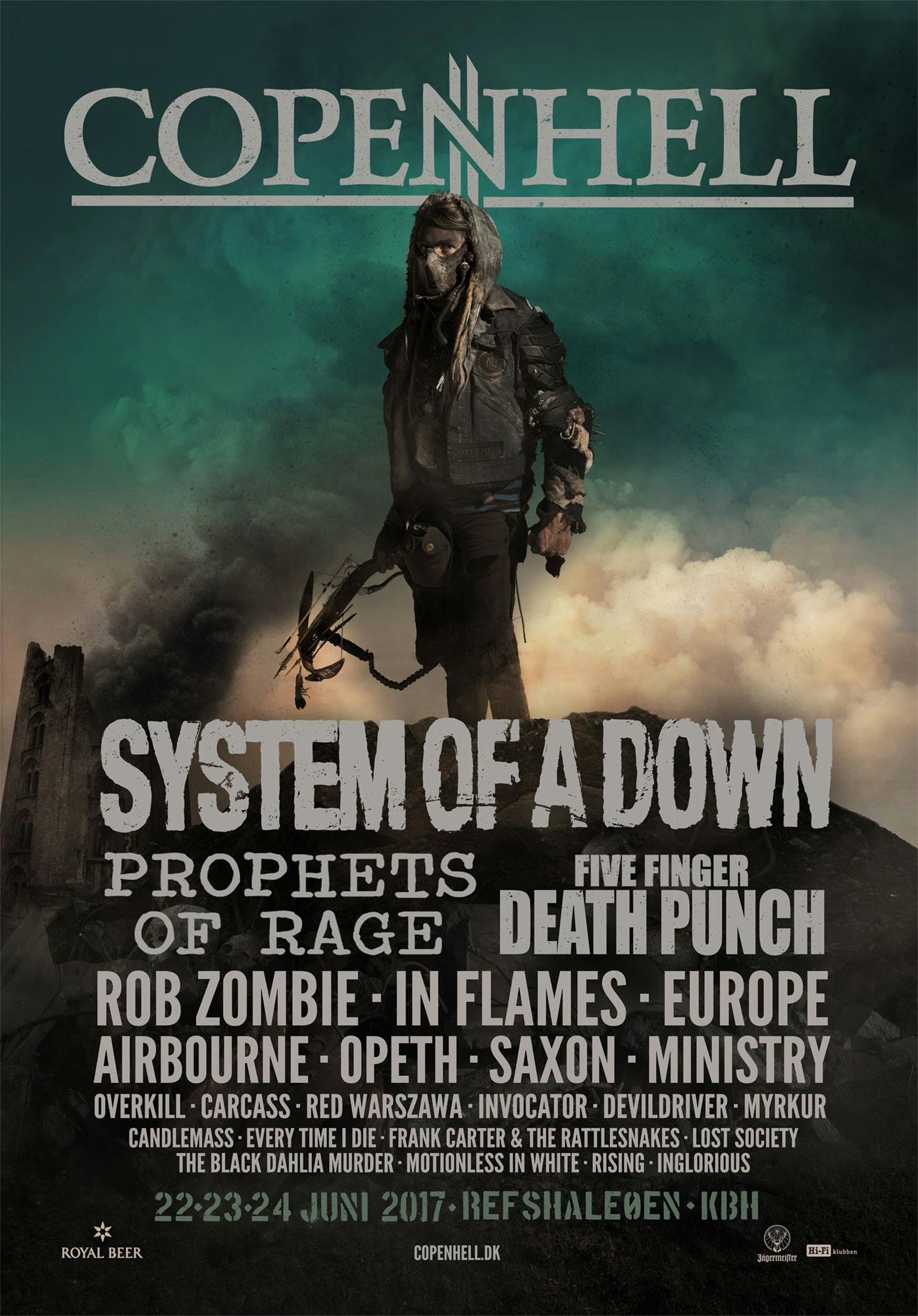 Copenhell 2017 poster