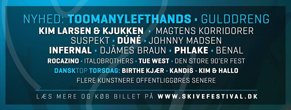 Skive Festival 2017 poster