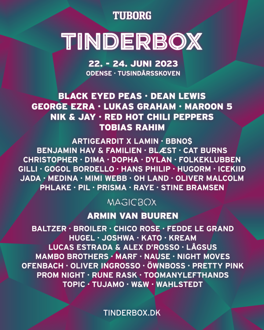 Tinderbox 2023 poster
